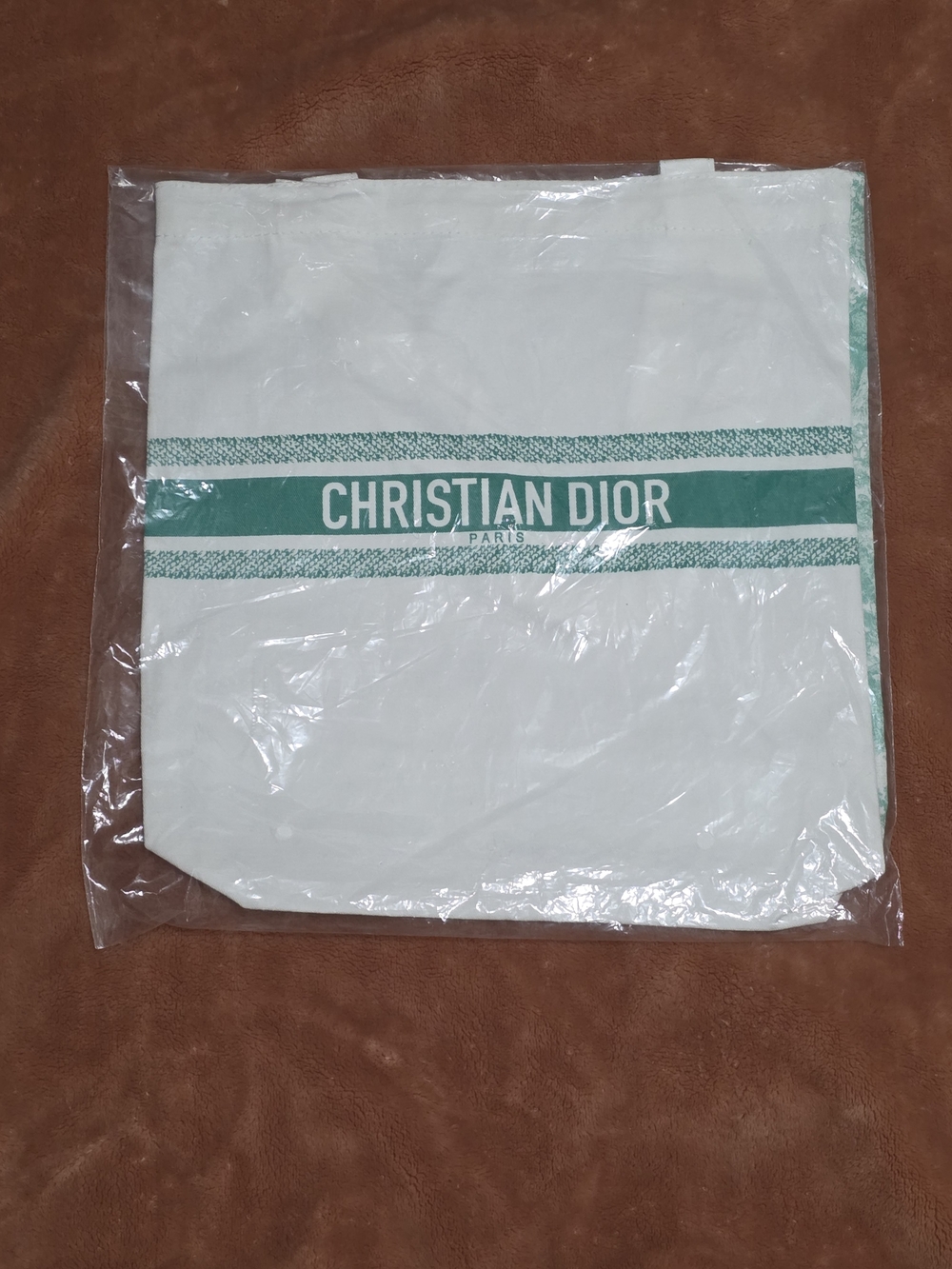 Christian DIOR Canvas Tote Bag